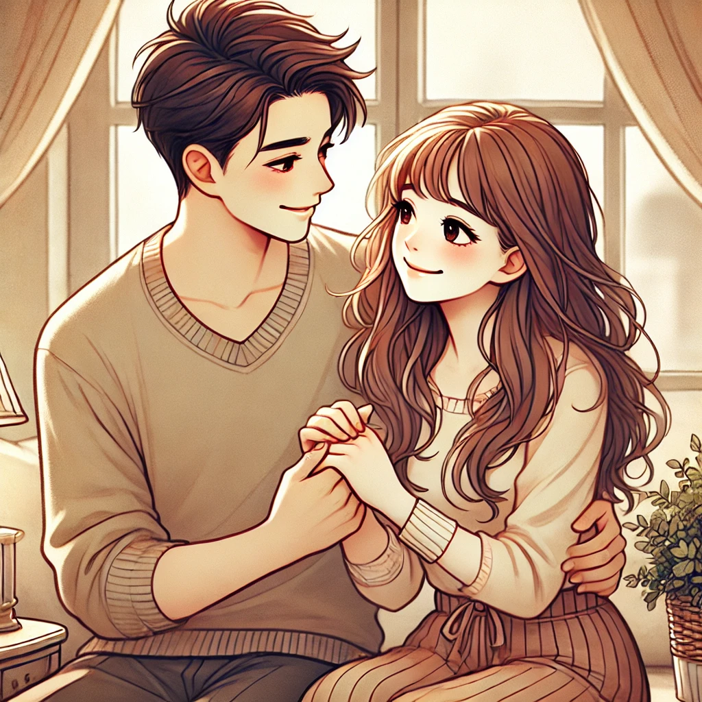 脈ありサイン診断をしてラブラブになった女性